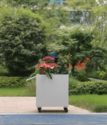 太阳能花箱