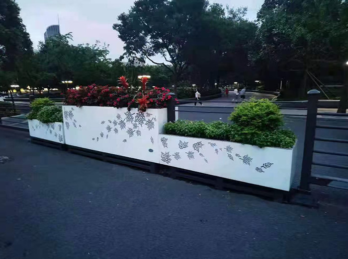 道路城市花箱
